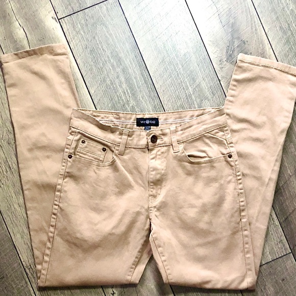 WT02 khaki straight leg men’s pants 32x32 EUC - Picture 3 of 8